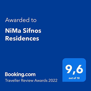 Booking award for Nima Sifnos residences