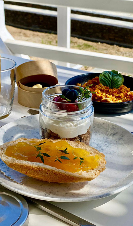 Breakfast at Nima Sifnos Residences